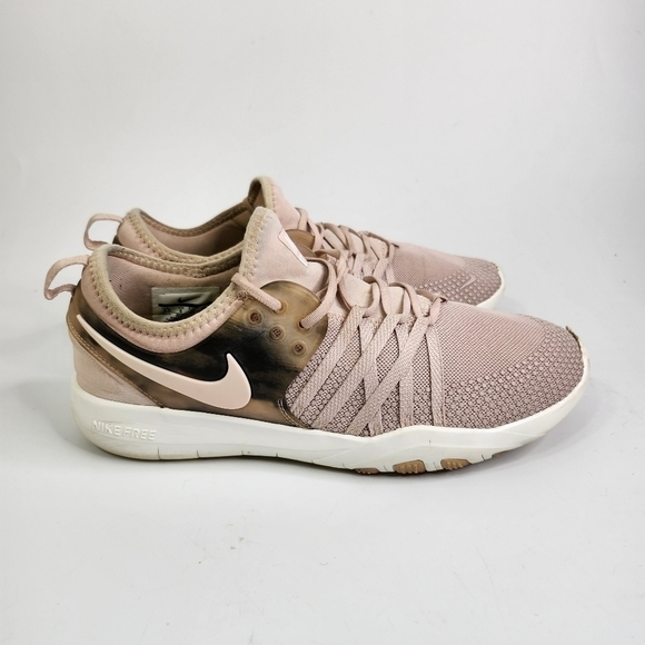 Nike Free TR 7 Running Shoes Womens Size 8.5 Sneakers 904649-600 Pink - Picture 3 of 14
